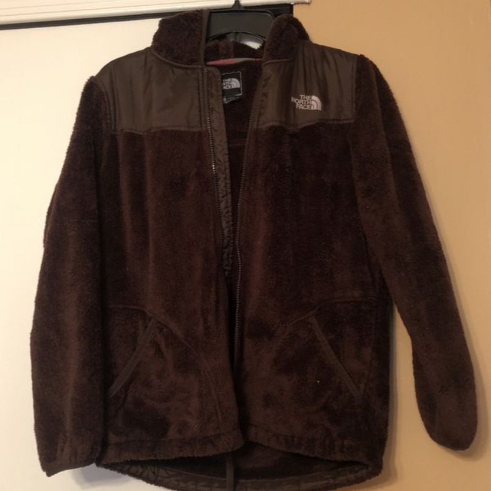 Brown North Face Fleece
